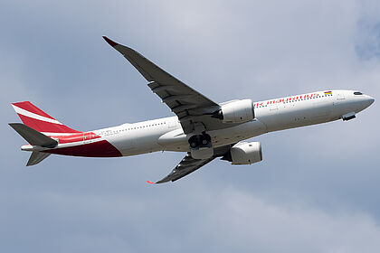 Airbus A330 3B-NBV operated by Air Mauritius