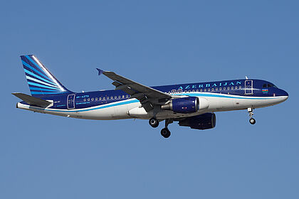 Airbus A320 4K-AZ79 operated by AZAL Azerbaijan