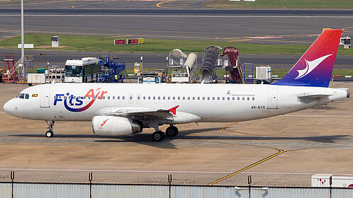 Airbus A320 4R-EXS operated by FitsAir