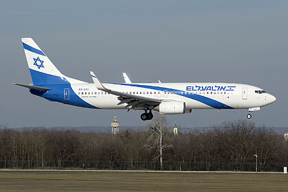 Boeing 737-800 4X-EKI operated by El Al