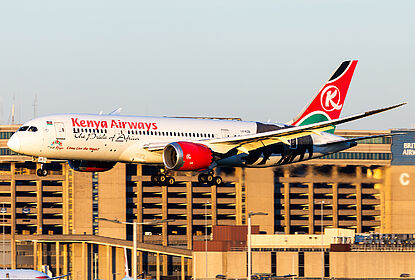 Boeing 787-8 5Y-KZD operated by Kenya