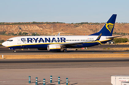 Boeing 737-800 9H-QAC operated by Ryanair