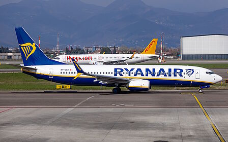 Boeing 737-800 9H-QAD operated by Ryanair