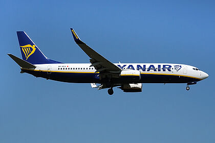 Boeing 737-800 9H-QCA operated by Ryanair