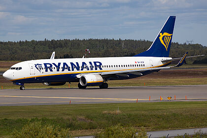 Boeing 737-800 9H-QCB operated by Ryanair