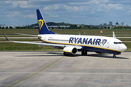 Boeing 737-800 9H-QDR operated by Ryanair