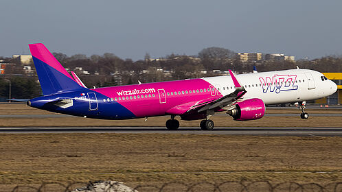 Airbus A321 NEO 9H-WBZ operated by Wizz Air