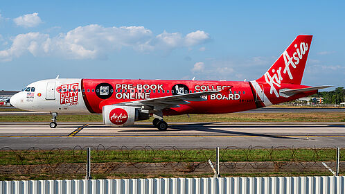 Unknown 9M-AHY operated by AirAsia