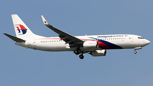 Unknown 9M-MLK operated by Malaysia