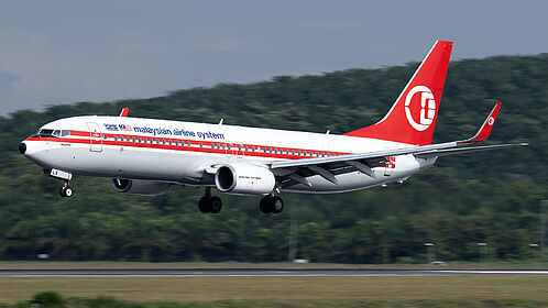 Unknown 9M-MLV operated by Malaysia