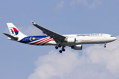 Airbus A330-300 9M-MTN operated by Malaysia