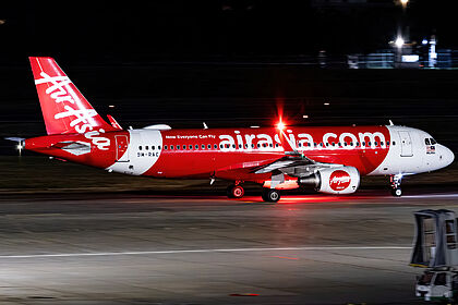 Unknown 9M-RAC operated by AirAsia