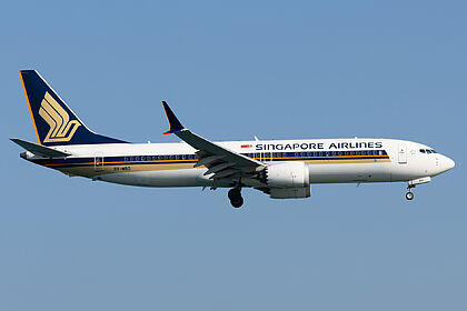 Unknown 9V-MBD operated by Singapore