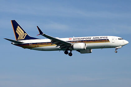 Unknown 9V-MBG operated by Singapore