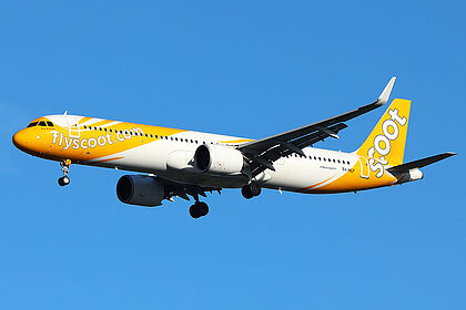 Unknown 9V-NCF operated by Scoot