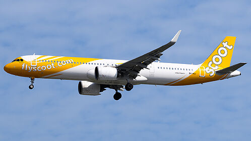 Unknown 9V-NCI operated by Scoot