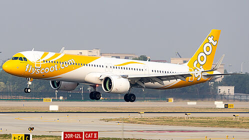 Airbus A321-200 (Sharklets) 9V-NCK operated by Scoot