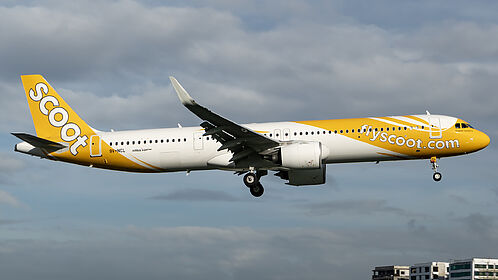 Unknown 9V-NCL operated by Scoot