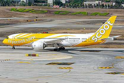 Unknown 9V-OFD operated by Scoot