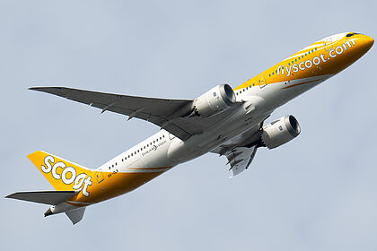 Unknown 9V-OJI operated by Scoot