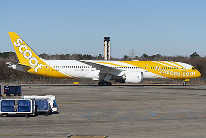 Unknown 9V-OJK operated by Scoot