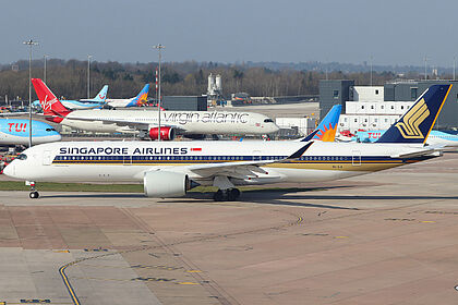 Unknown 9V-SJI operated by Singapore