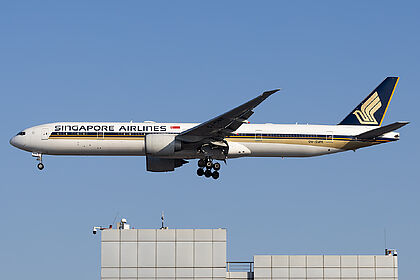 Unknown 9V-SWK operated by Singapore