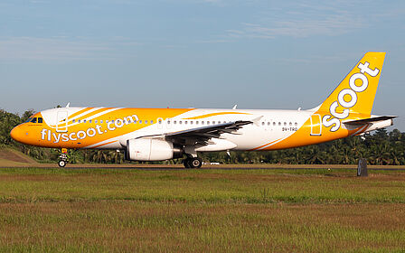 Unknown 9V-TRO operated by Scoot