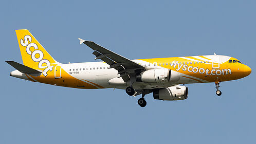 Unknown 9V-TRU operated by Scoot