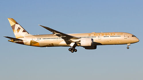 Boeing 787-9 A6-BLO operated by Etihad