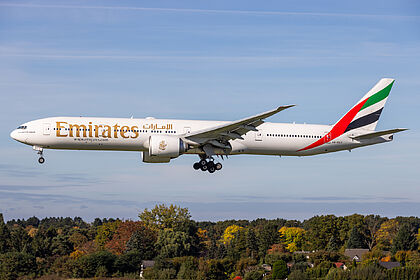 — A6-EGT operated by Emirates