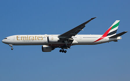 Boeing 777-300ER A6-ENB operated by Emirates