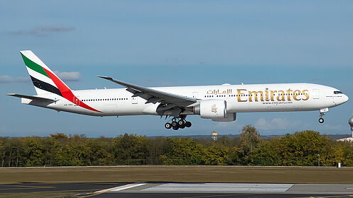 Boeing 777-300 A6-ENC operated by Emirates