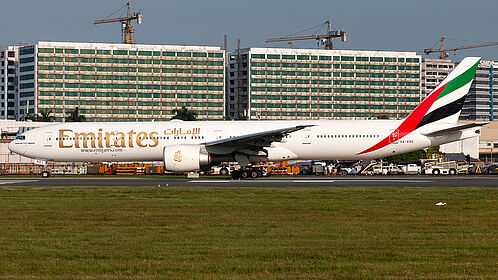 Boeing 777-300ER A6-END operated by Emirates