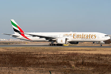 Boeing 777-300ER A6-ENG operated by Emirates