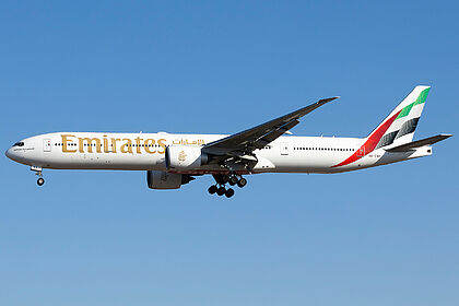 Boeing 777 A6-ENX operated by Emirates