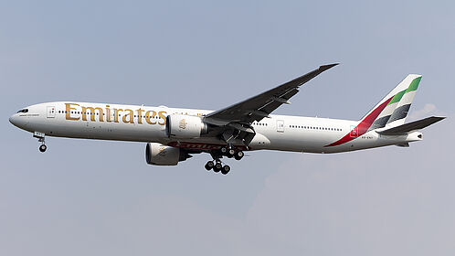 Boeing 777-300ER A6-ENY operated by Emirates