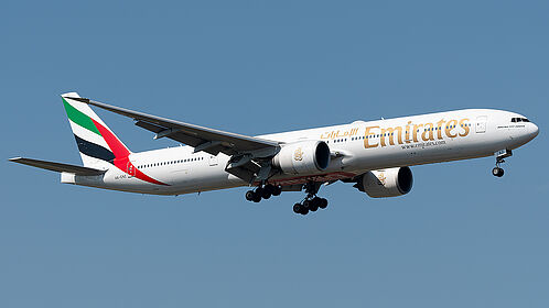 Boeing 777-300ER A6-ENZ operated by Emirates