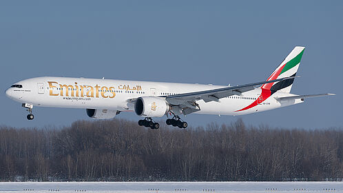Boeing 777 A6-EPB operated by Emirates