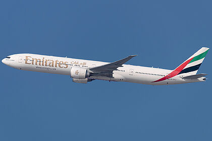 Boeing 777-300ER A6-EPJ operated by Emirates