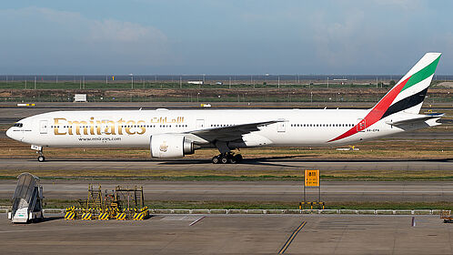Boeing 777 A6-EPN operated by Emirates
