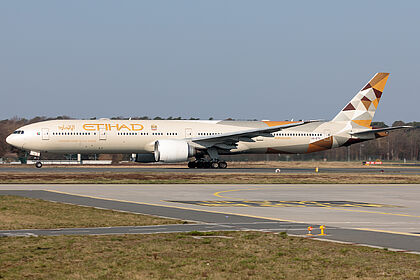 Boeing 777-300ER A6-ETG operated by Etihad