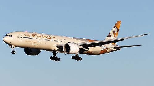 Unknown A6-ETI operated by Etihad