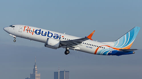 Boeing 737-800 A6-FMM operated by flydubai