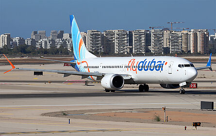 Boeing 737 A6-FNA operated by flydubai