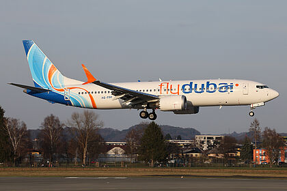 Boeing 737 A6-FPF operated by flydubai
