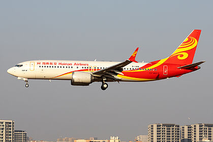 Boeing 737-800 B-1388 operated by Hainan