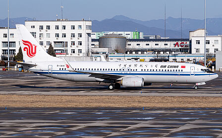 Boeing 737-800 B-1416 operated by Air China