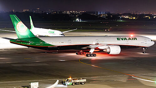 Boeing 777-300 B-16711 operated by EVA Air