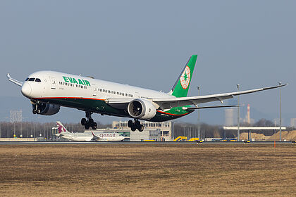 Unknown B-17801 operated by EVA Air